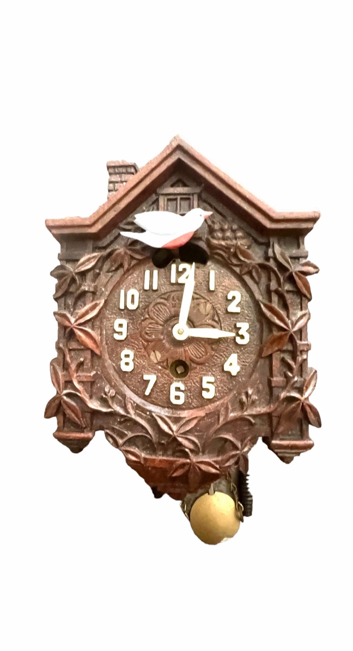 Coo Coo Clock Vintage Clock Home Decor Etsy
