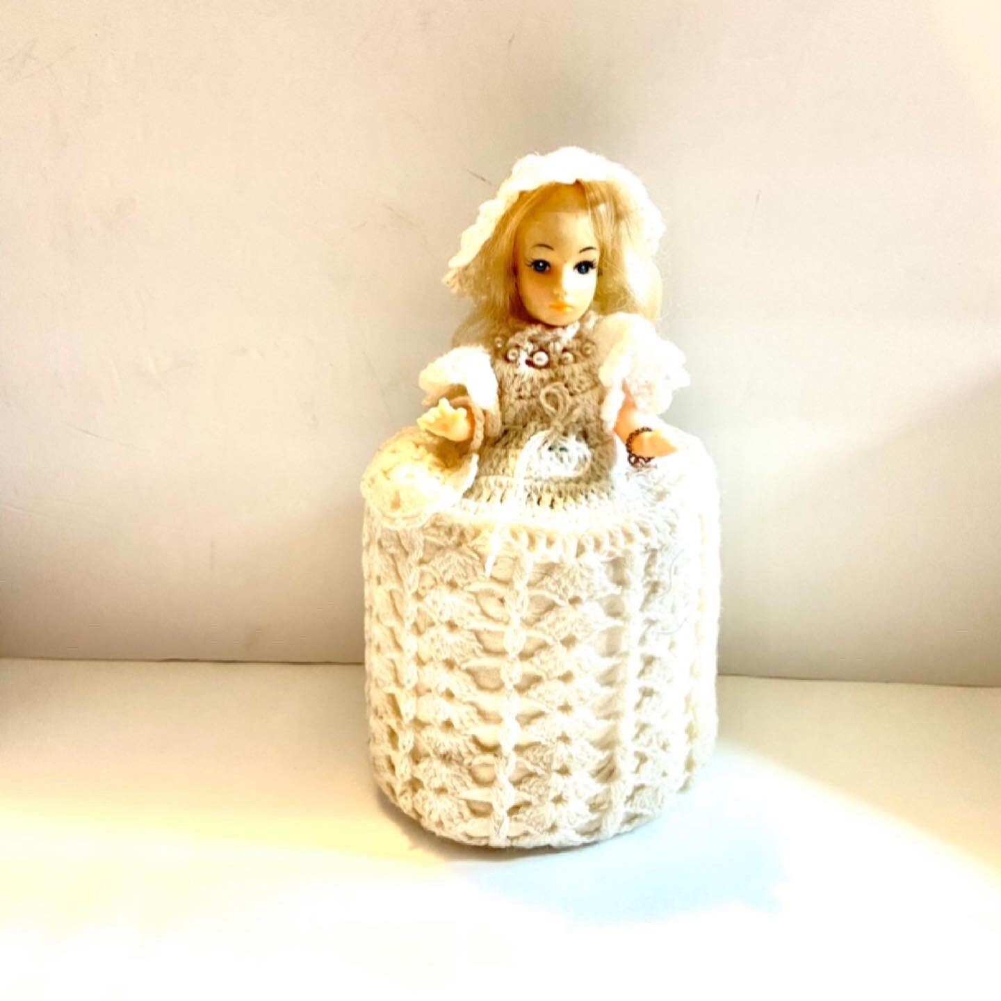 Bathroom Doll Toilet Paper Holder Etsy