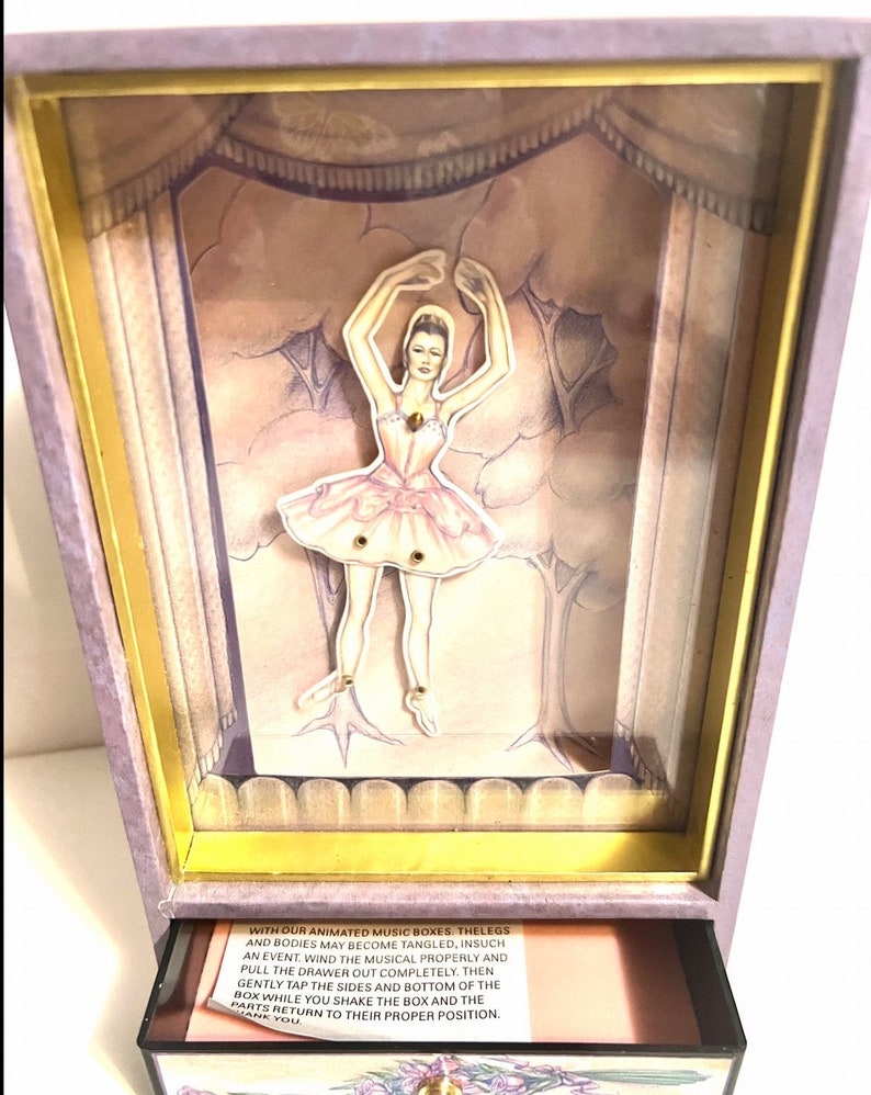 Vintage Ballerina Music Box Ballerina Music Box Dancing Ballerina Toy