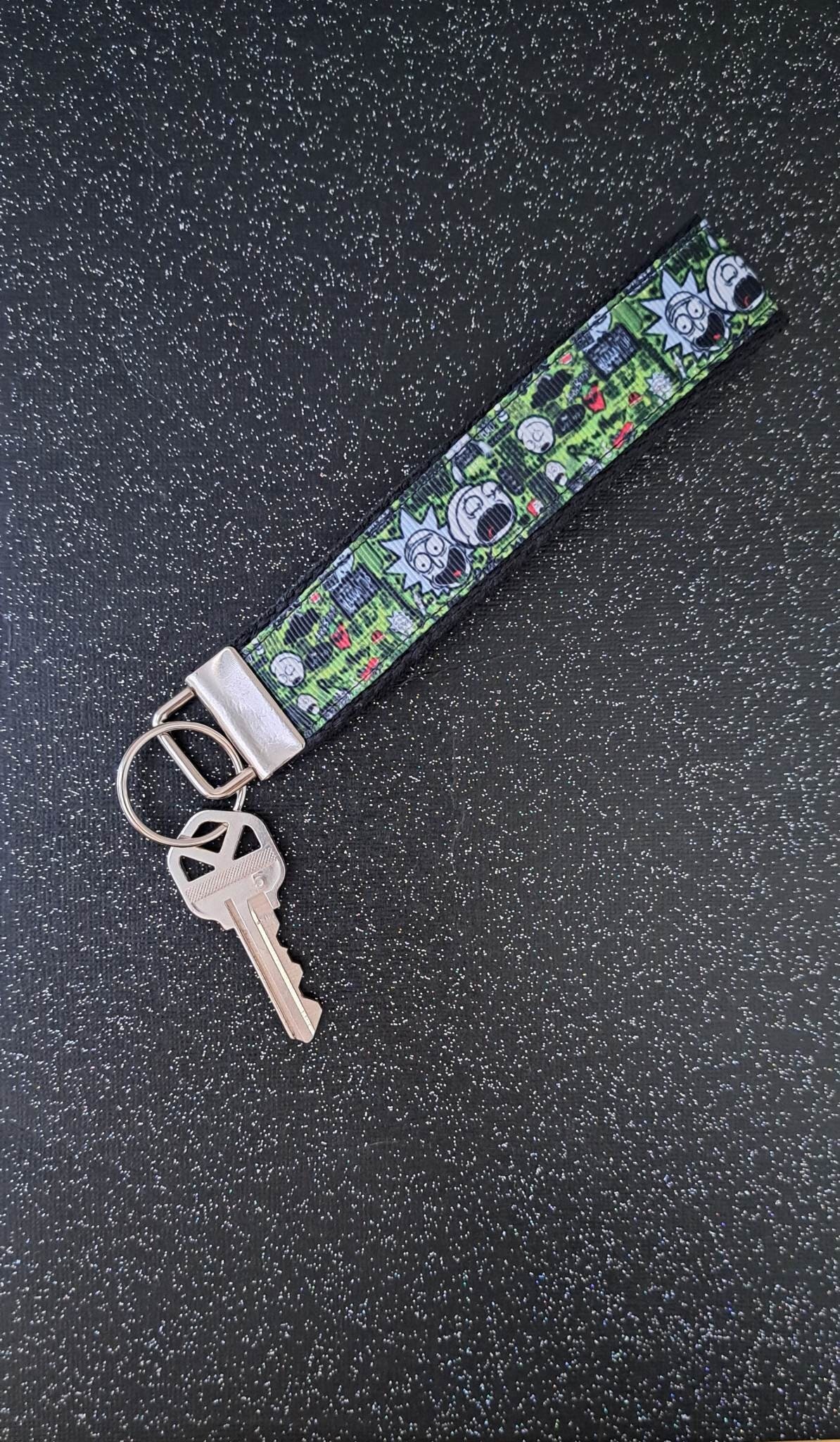 Rick and Morty Keychain Etsy