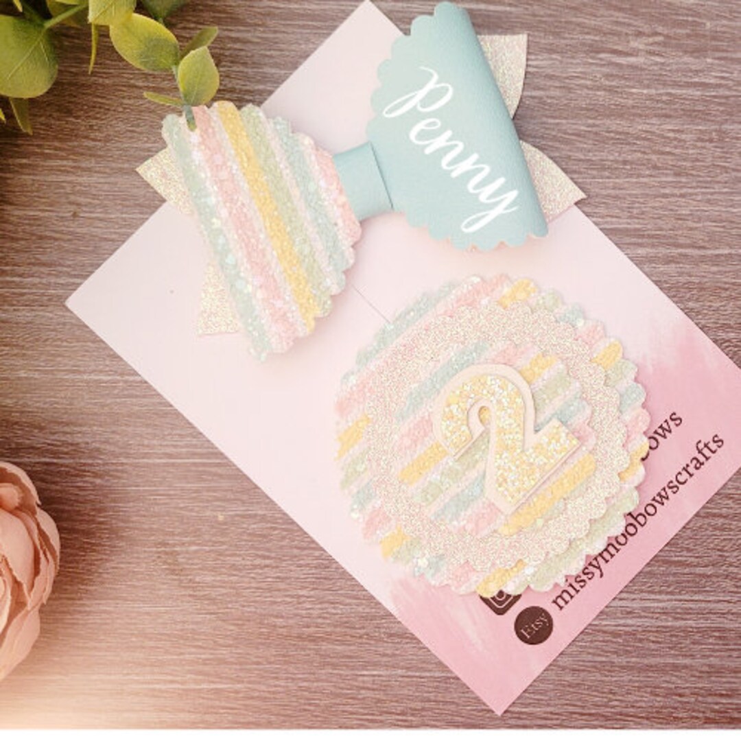 Moneda 30 Euros 2021 Pink Birthday Crown Badge Age Number Hair Bow Ribbon Girls Rio De Oro