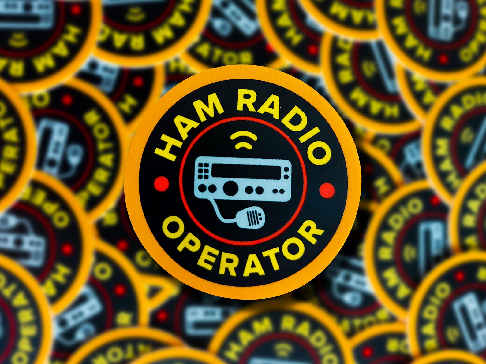 Amateur Ham Radio Operator Sticker Ham Shack Decal Gift Etsy