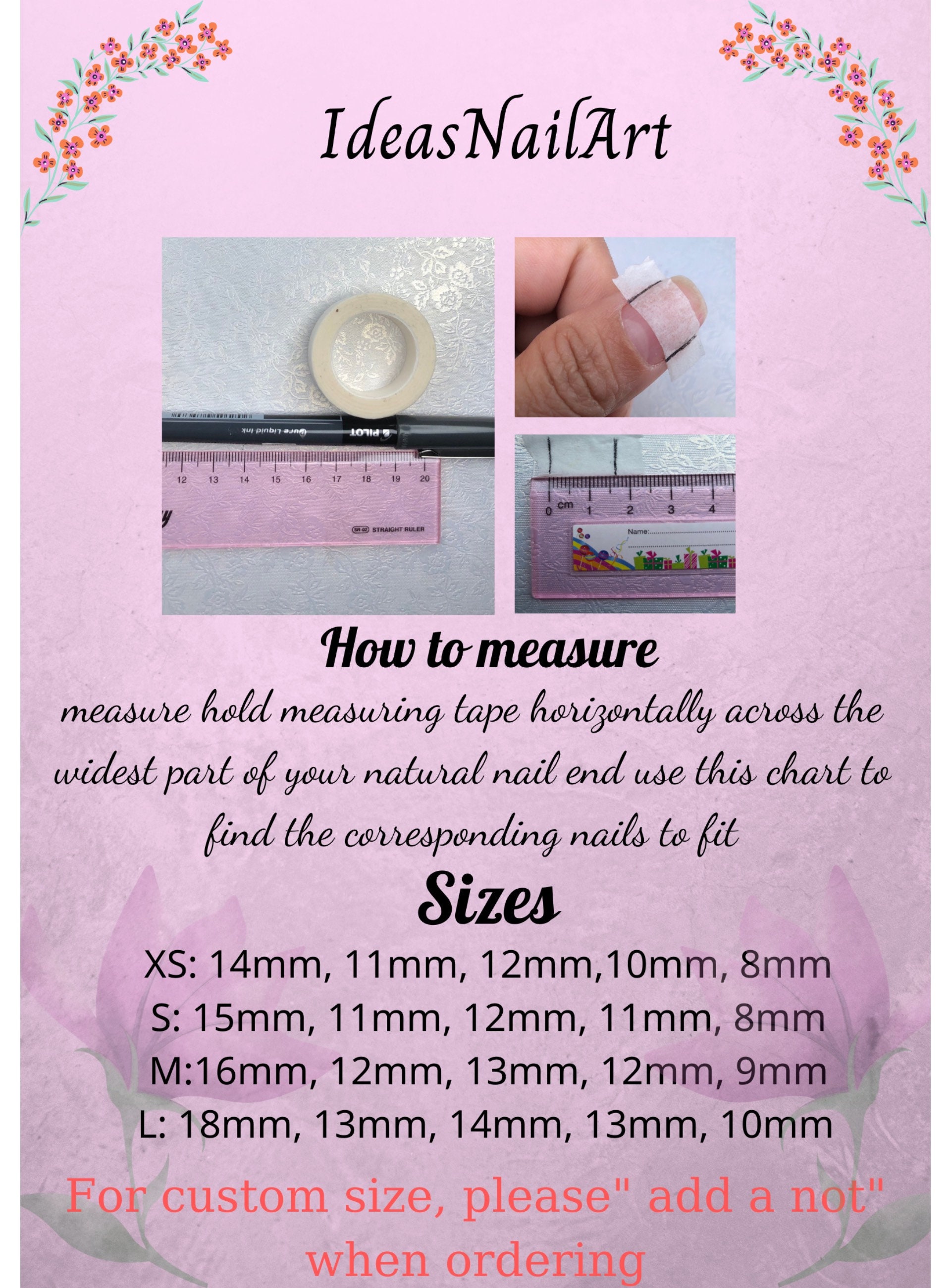 Cute Fake Nails Glue on Nails Press on Nails Coffin Luxury - Etsy