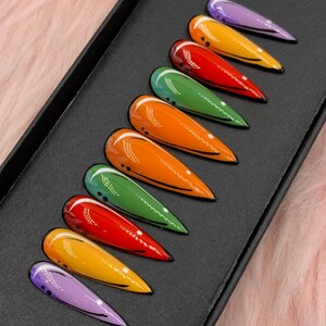 Colla per unghie in versione cartone animato Pop Art - B145