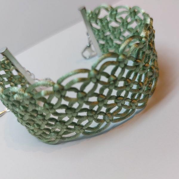 Bracelet Oria vert clair