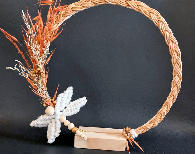Wicker wreath