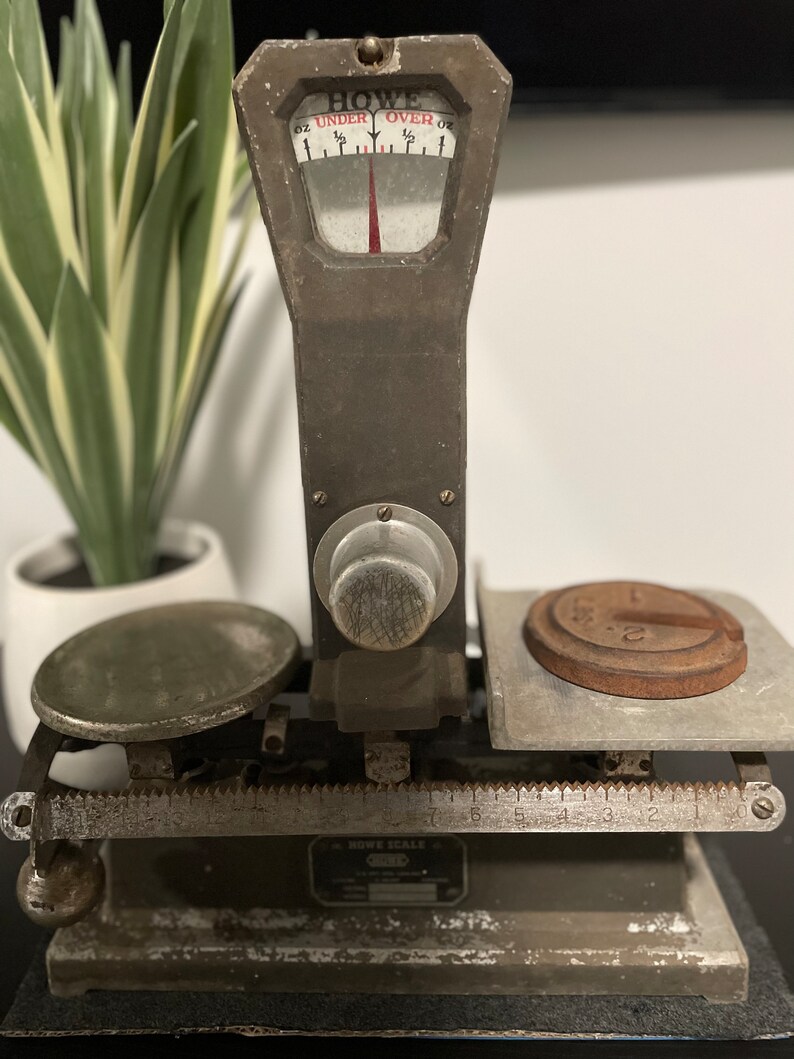 Antique Howe Counter Scale - Etsy