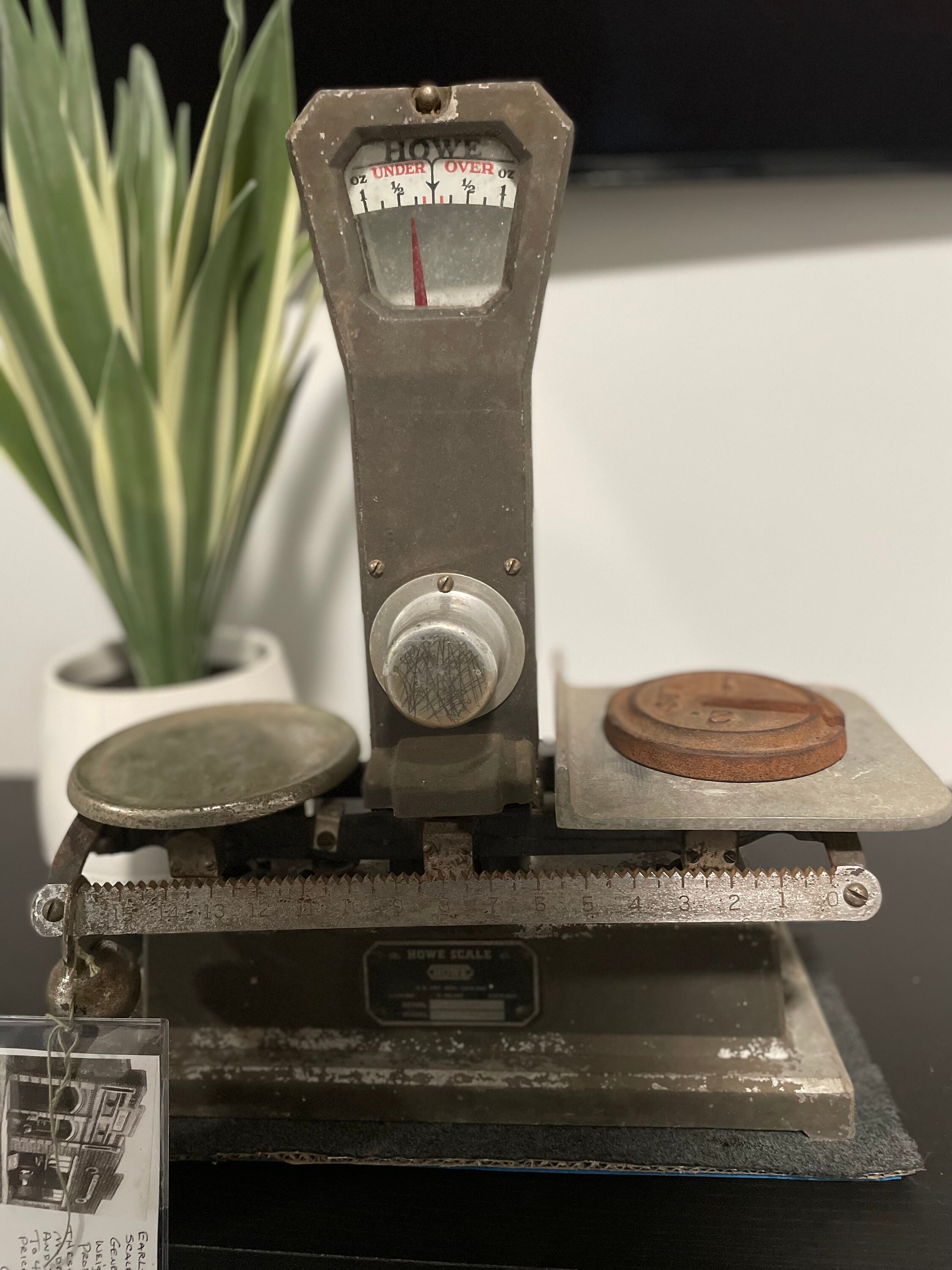 Antique Howe Counter Scale - Etsy