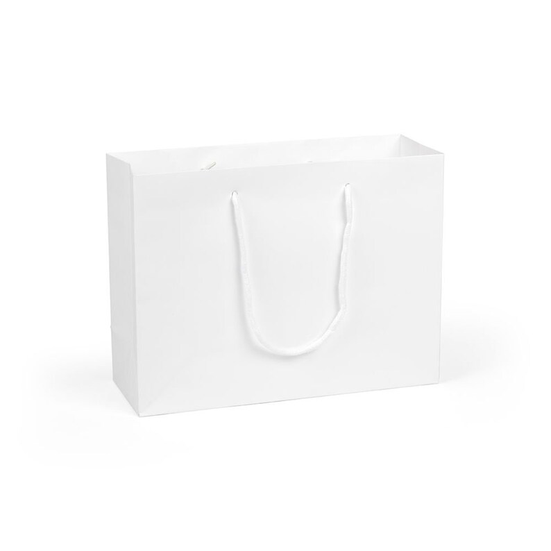 Plain Gift Bags BLACK GREY WHITE Gift Bag Landscape Etsy UK