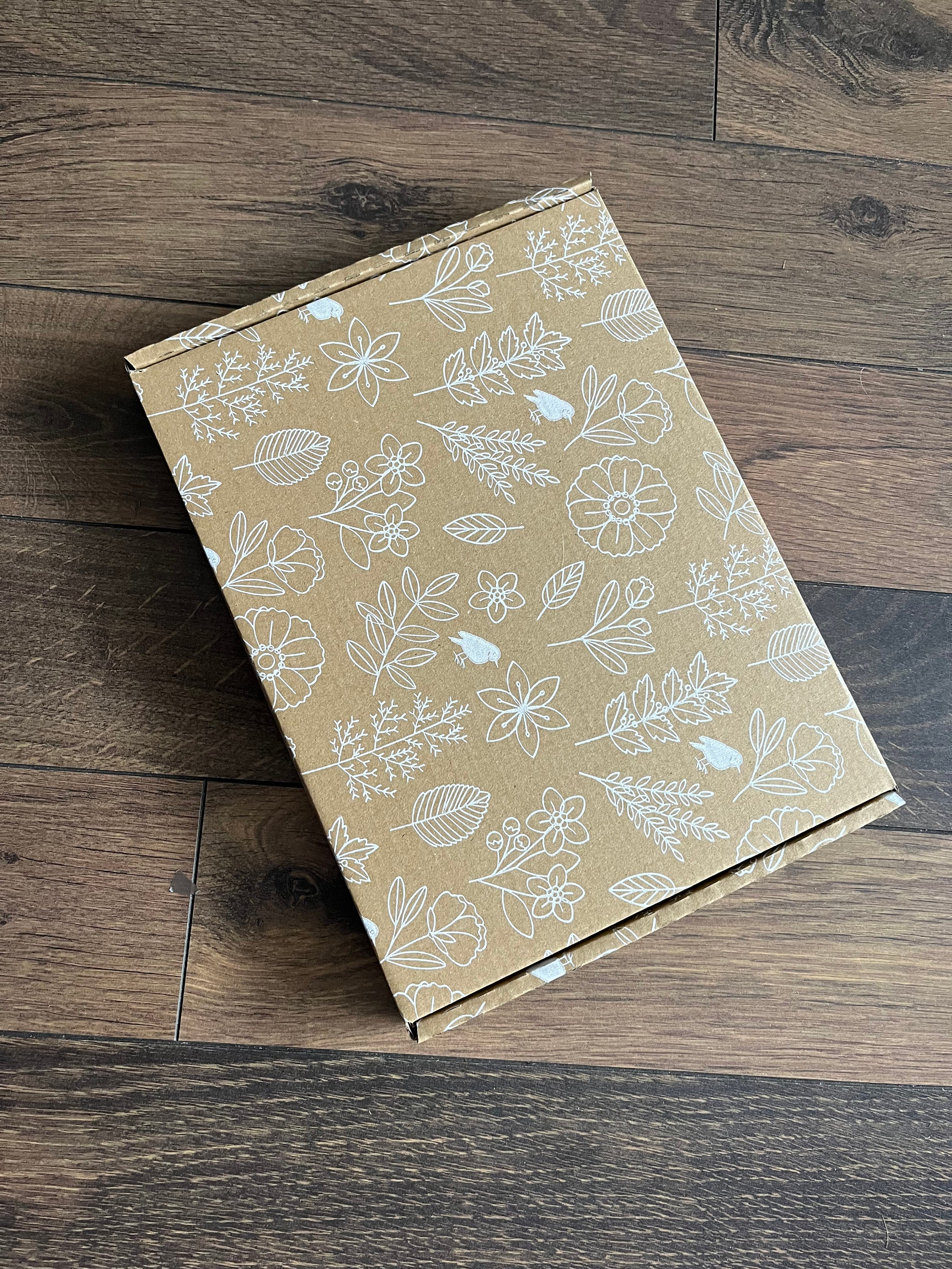 Postal Box Gift Box A5 Postal/gift Box Patterned Box Pack Etsy UK