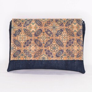 Bolso bandolera vegano ligero para ella, bolso bandolera pequeño, bolso bandolera de cuero vegano natural, bolso de corcho, regalo ecológico del Día de la Madre