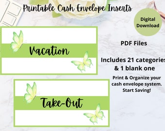 printable cash envelope labels cash envelope inserts printable a6 cash envelope labels zipper cash envelope label inserts cash envelope