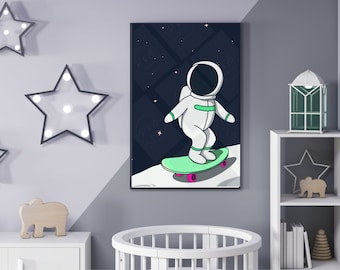 Space print nursery,space prints downloads,space print, space print wall art,space printable,astronaut art print,kids gifts,birthday gifts