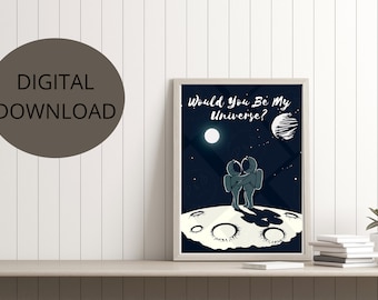 Outer space decor space wall decor space printable art prints space wall art outer space print outer space digital print home decor