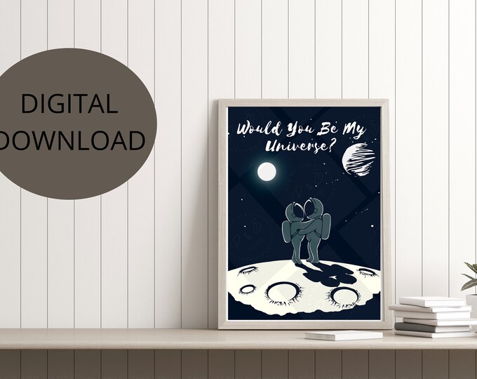 Outer space decor space wall decor space printable art prints space wall art outer space print outer space digital print home decor