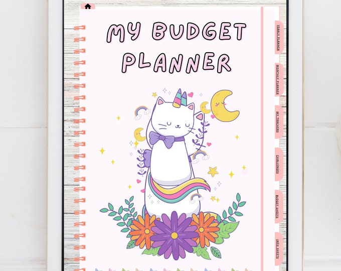 Budget Planner, Digital Budget Planner, Budget Planner IPad, Budget Planner GoodNotes, Financial Planner, Finance Planner, Monthly Planner