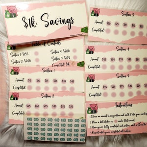 1k savings challenge savings challenge bundle 1k savings challenge bundle set