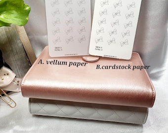 A6 savings tracker, minimalist savings trackers