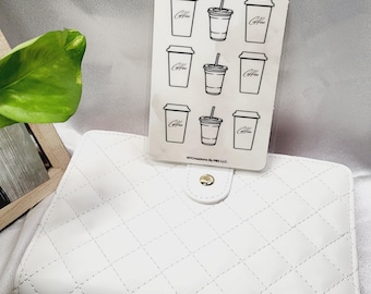 Customizable Cash Stash Savings Trackers - Floral & Caffeine Designs, a6 minimalist savings trackers
