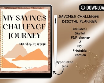 Budget planer digital budget planner savings challenge planner savings challenge digital planner bundle digital planner for savings