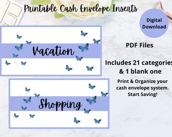 A6 printable cash envelope labels cash envelope inserts printable a6 cash envelope labels zipper cash envelope label inserts cash envelopes