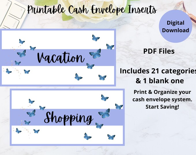 A6 printable cash envelope labels cash envelope inserts printable a6 cash envelope labels zipper cash envelope label inserts cash envelopes