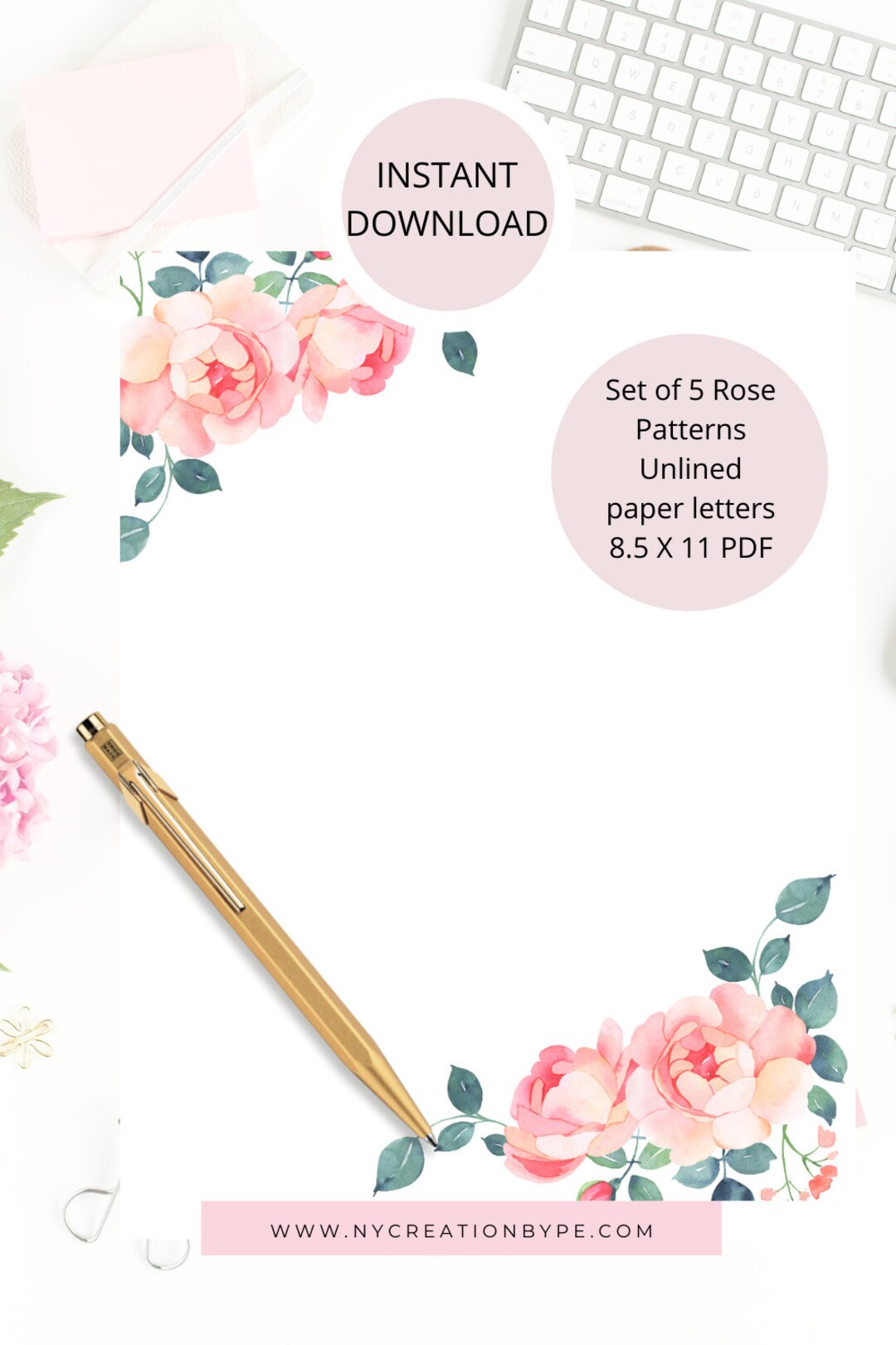 Printable Letter Writing Stationary Printable Letter Paper Printable ...