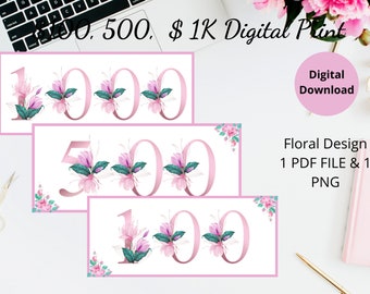 1k slips,1k slip, 1k slip sets, 1k placeholder,1k placement holder, 1k slips digital prints,fully funded slips fully funded printable