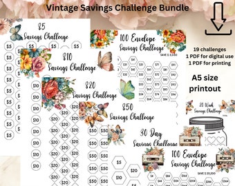 100 envelope challenge 100 envelope challenge printable 30 day challenge 30 savings challenge low income savings challenge printable savings