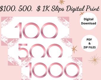 1k slips 1k slip 1k slip sets 1k placeholder 1k placement holder 1k slips digital prints fully funded slips fully funded digital printable