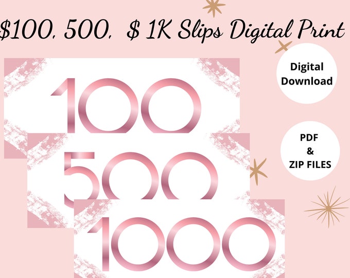 1k slips 1k slip 1k slip sets 1k placeholder 1k placement holder 1k slips digital prints fully funded slips fully funded digital printable