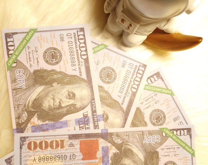 1k slips 1k placement slips 1k slip set 1k money placement 1k fake money slips 1k slips for budgeting 1k slips for a6 cash binder envelopes