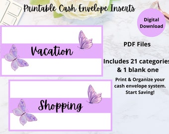 A6 printable cash envelope labels cash envelope inserts printable a6 cash envelope labels zipper cash envelope label inserts cash envelopes