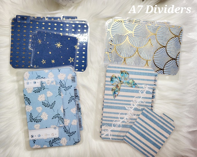 A7 Planner Dividers- A7 budget binder dividers