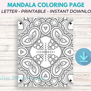 Mandala Coloring Pages, Mandala Coloring, Printable Coloring Pages, Adult Coloring Pages Printable, Adult Coloring Page PDF