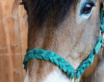 Halter FullLE fabricado en piel grasa