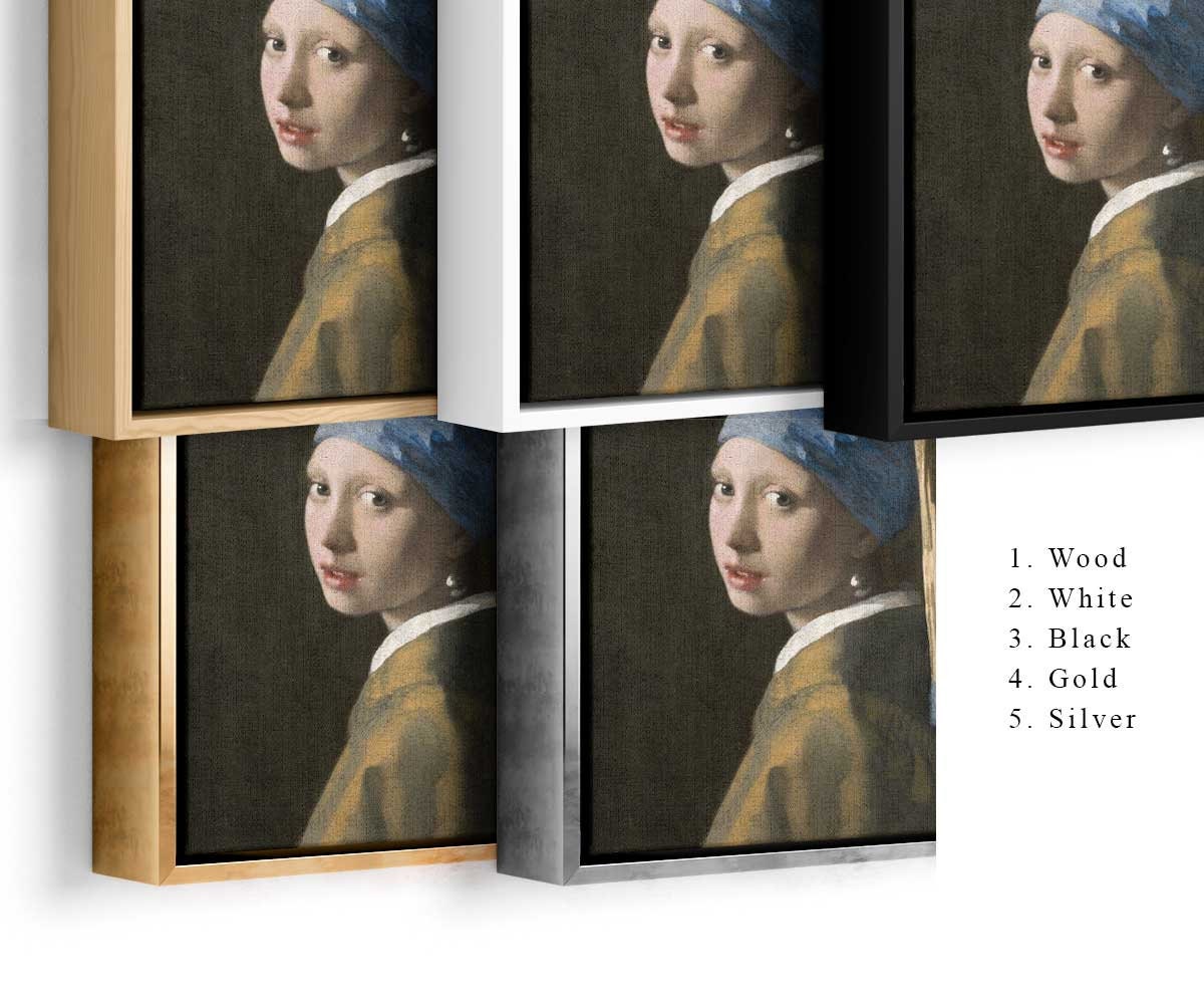 Johannes Vermeer Leinwand Das Perlenohrring mit - Etsy Österreich dem Mädchen