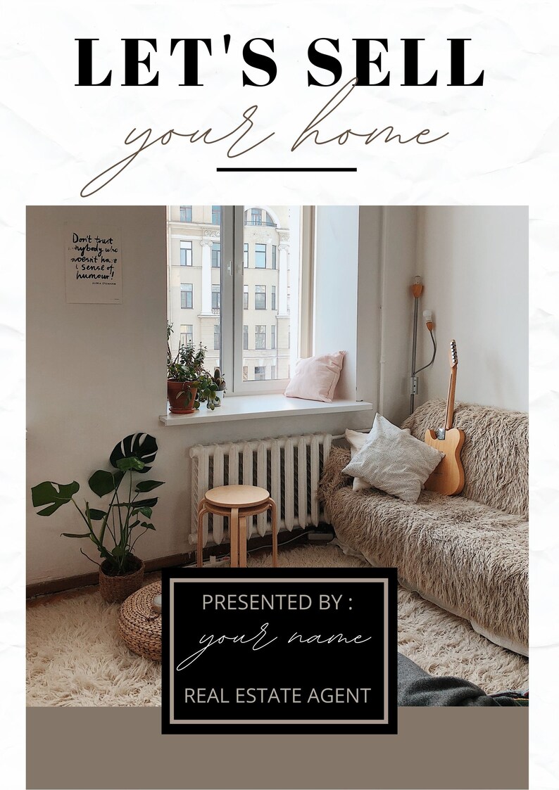 Real Estate Listing Presentation: Printable Seller's Guide (canva ...