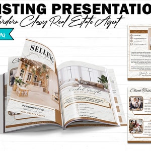 Real Estate Listing Presentation: Modern Realtor Guide (Canva Editable)