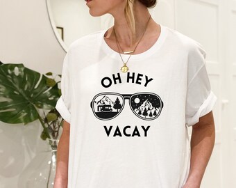 Family Vacation Trip T-Shirt, Camping Shirt, Mountain Camp Tee, Girl's Camping Trip, Matching Family Vacation Shirts, Mountain Camping Gift,