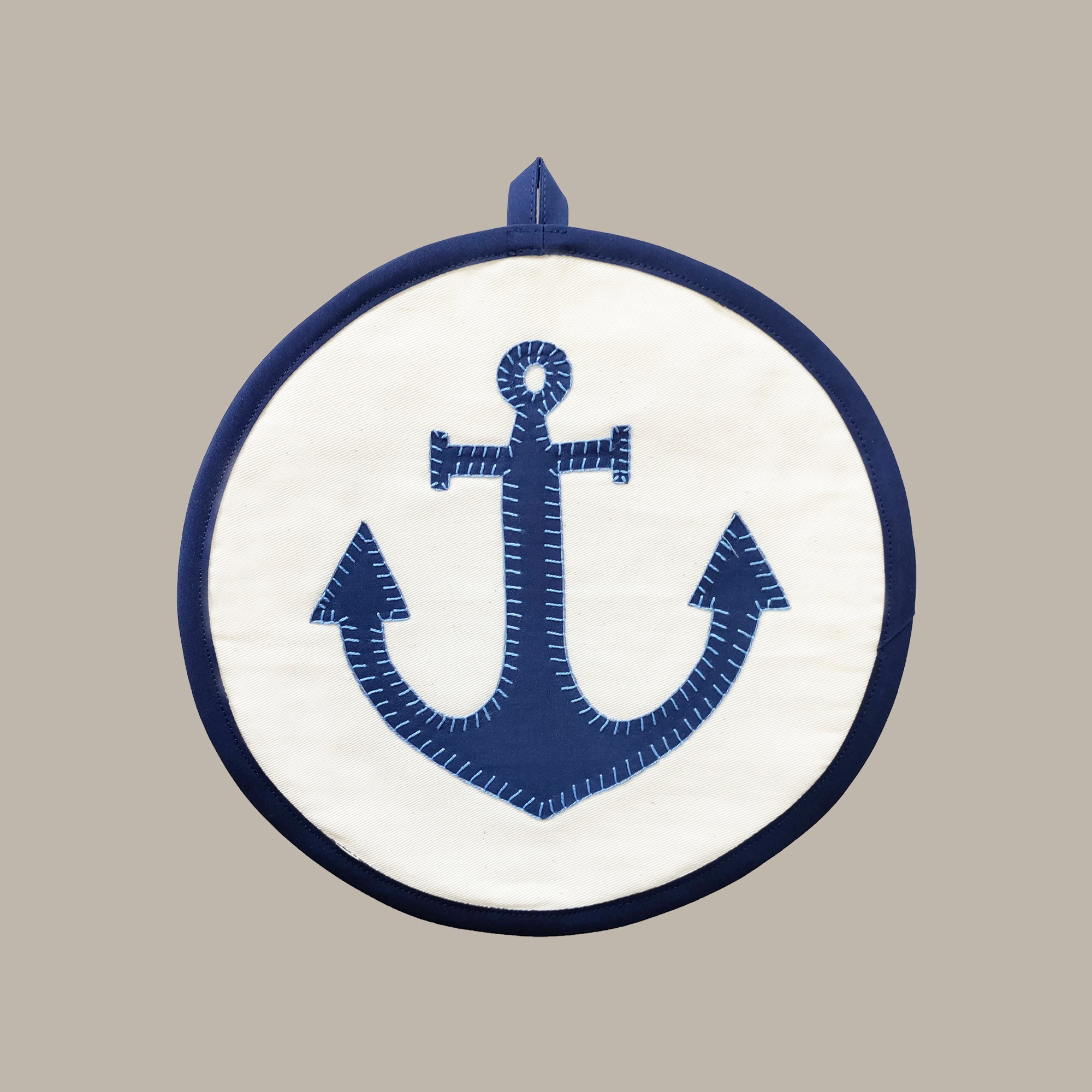 Anker Wand Dekor Bestickte Quilt Kunst Dekor Schlafzimmer | Etsy