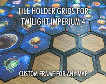 TI4 Custom Map Tile Organizer Frame for Twilight Imperium 4th