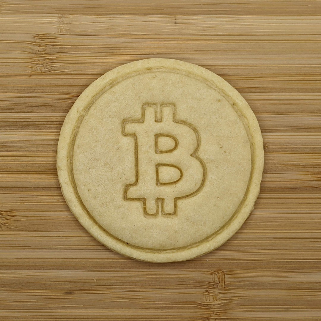 Bitcoin Cookie & Fondant Cutter - Etsy