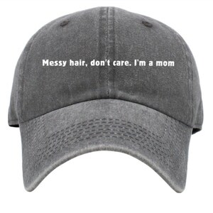 Embroidered Mom Hat, Mama Hat, Personalized Baseball Cap, Funny Mom Hat, Mom Gift, Mothers Day Gift, New Mom Gift, Momma Hat, Mom Hat