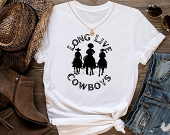 Lang leve Cowboys Shirt, Rodeo Shirt, zadel omhoog Buttercup Shirt, Cowboy T-shirt, Cowgirl Shirt, Western Shirt, Country Girl Shirt