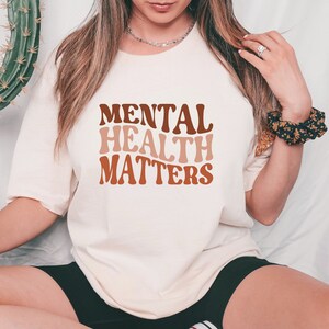 Mental Gesundheit Matters Shirt, Inklusion Shirt, feiern Neurovielfalt Shirt Befürworter Shirt Aba Shirts spezielle Ed Shirts Bcba Shirt