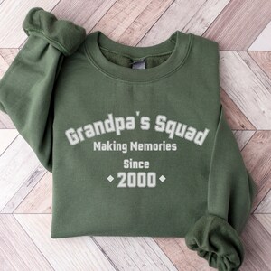 Personalized Grandpa Sweatshirt, Fathers Day Gift, Cool Grandpa Sweatshirt, Gift for Grandparents, Gift for Grandpa, New Grandpa Gift, Gramp