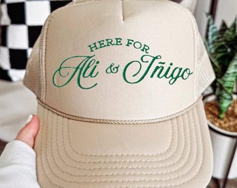 Custom Embroidered Hat, Personalized Gift for Bride, Custom Text Hats, Bridesmaid Hat, Bride party, Bachelorette gift, Custom Caps