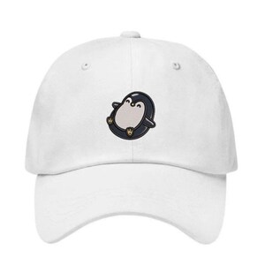 Embroidered Penguin Hat | Penguin | Cute Penguin | Penguin Lover | Cute Animal | Little Penguin hat | Gift for her |