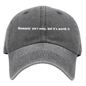 Embroidered Mom Hat, Mama Hat, Personalized Baseball Cap, Funny Mom Hat, Mom Gift, Mothers Day Gift, New Mom Gift, Momma Hat, Mom Hat